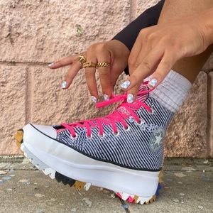 knit mashup converse